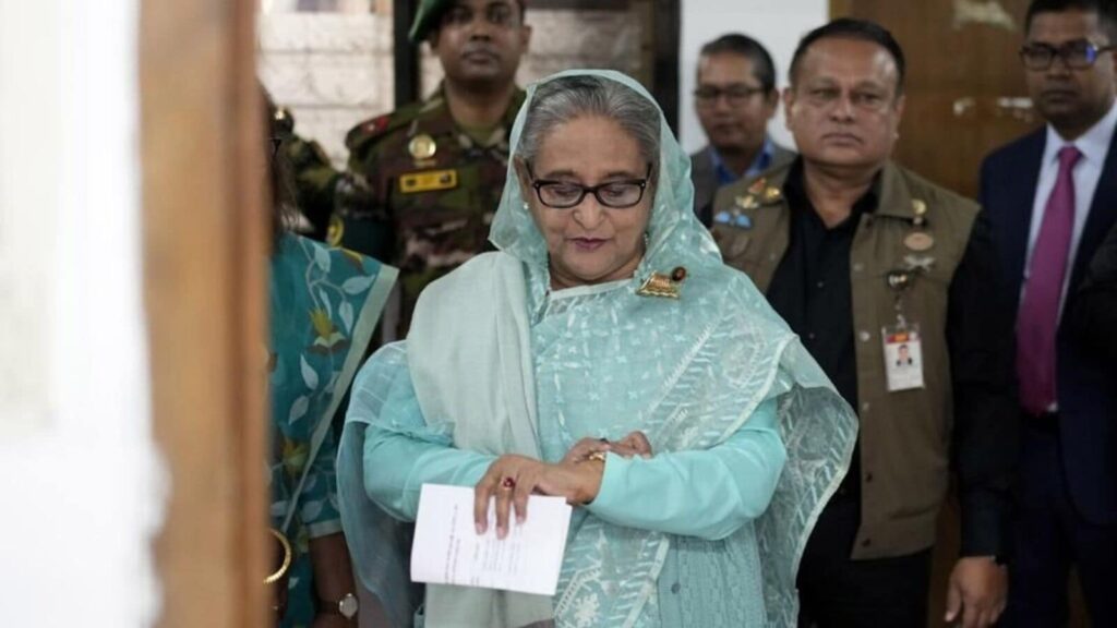 Bangladesh Prime Minister Sheikh Hasina Checks Her 1736160385085 1736160438864.jpg