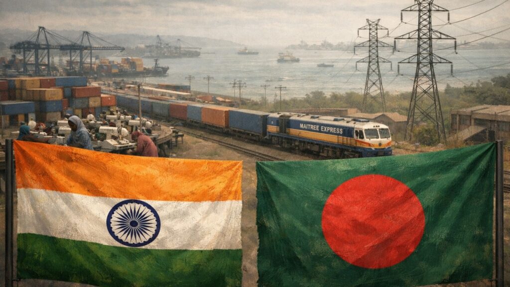 In 2025 indiam exports to bangladesh declined by 502 to 828m the kolkata dhaka maitree expres 26322.jpeg